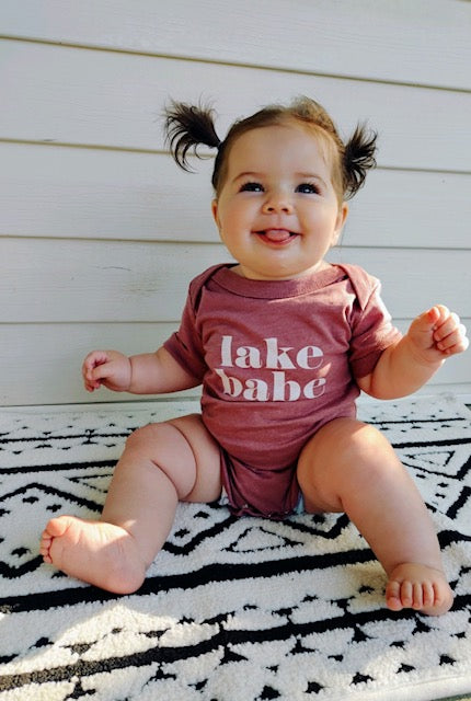 LAKE BABE ONESIE...NOW ON SALE ONLY $15